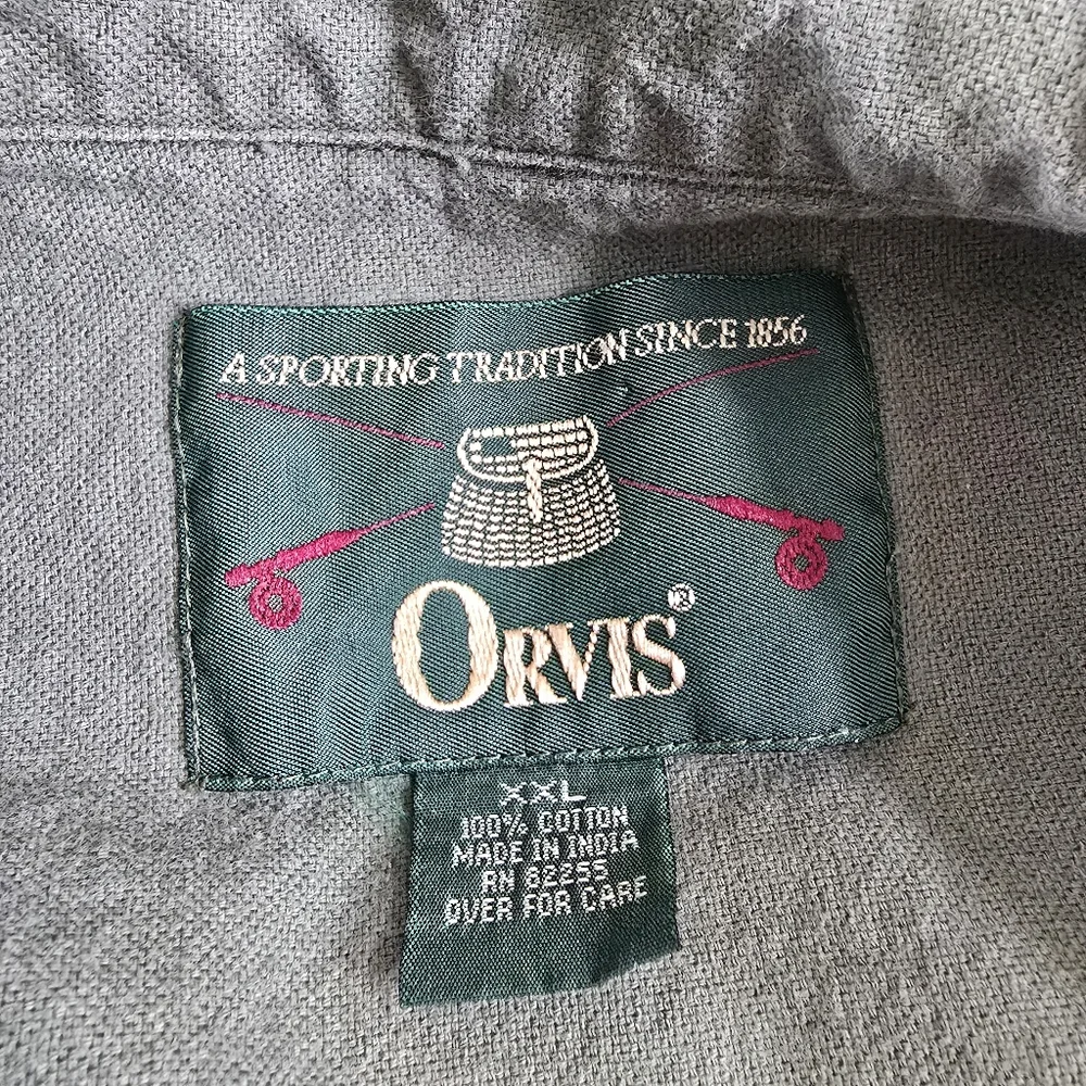 Vintage Orvis Men's Travel Norfolk Safari belted Bush Jacket Coat XXL Fishing - Picture 11 of 12